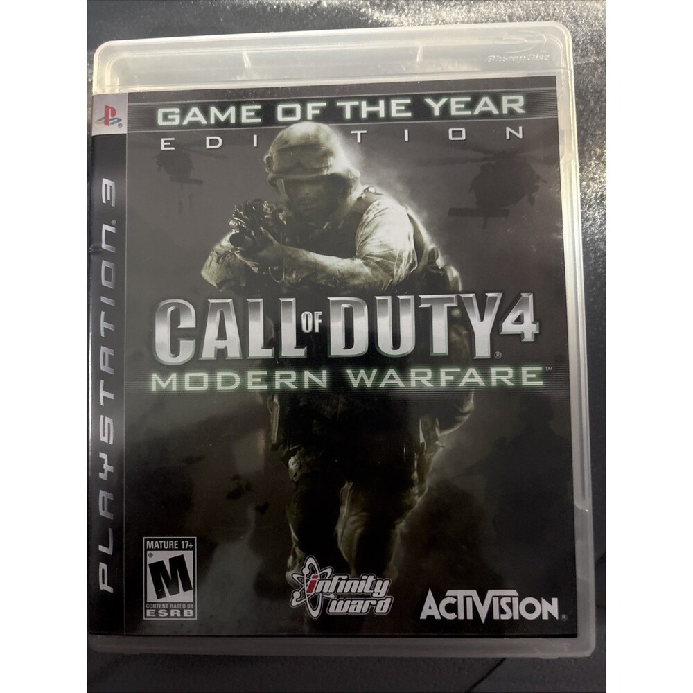 Call of Duty 4: Modern Warfare Game of the Year Edition Sony PlayStation 3 PS3